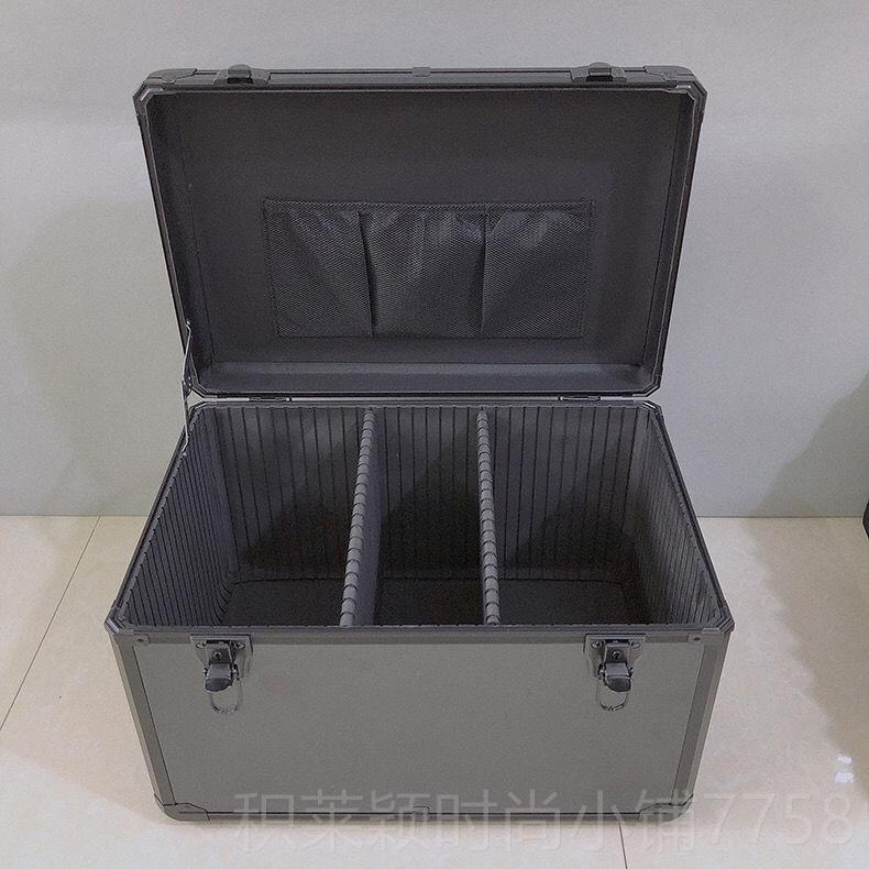 正品铝合工具箱家用五金航模型仪器包箱手提维修箱子板隔金属金包图片