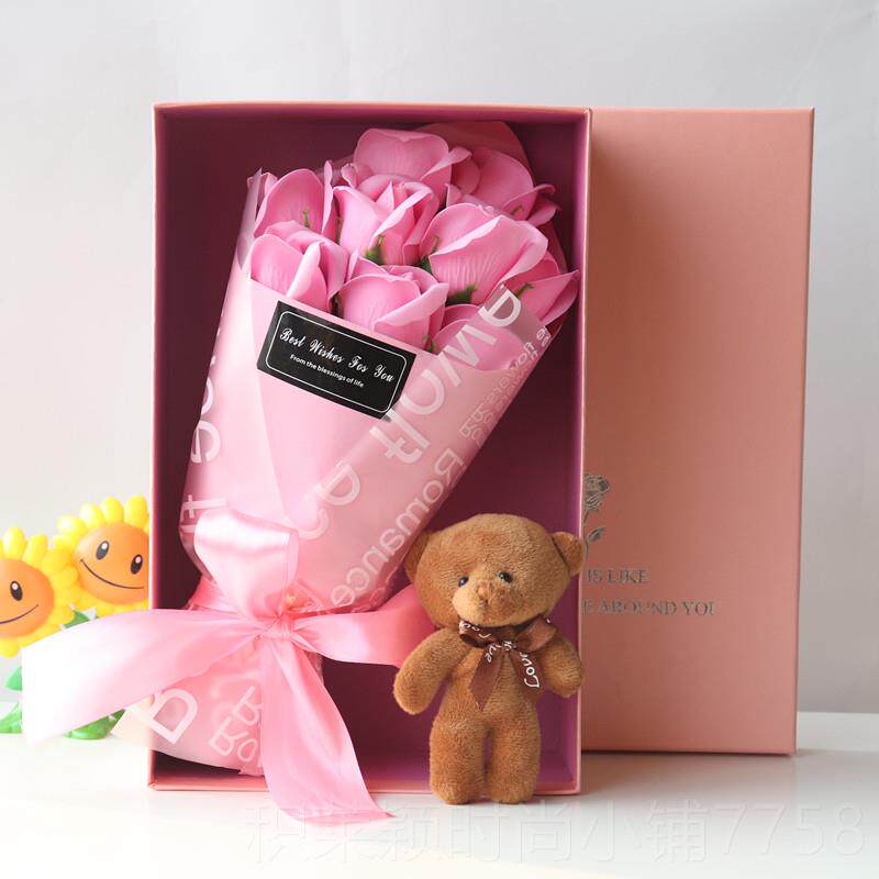 正品情人生节礼物送给女友婆老妈妈生日礼物女闺蜜实用朋永生玫瑰