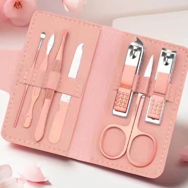 美甲工具指甲剪手指个人护理家用指甲刀套装全套甲钳7件套指修甲