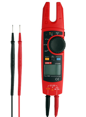 。优利德UT256B高精度200A数字交直流真有效值钳形表电流表叉型表
