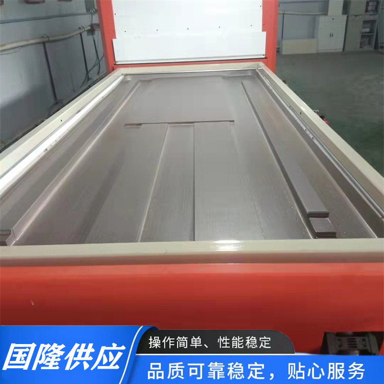 双工位橱柜软包门真空覆膜机