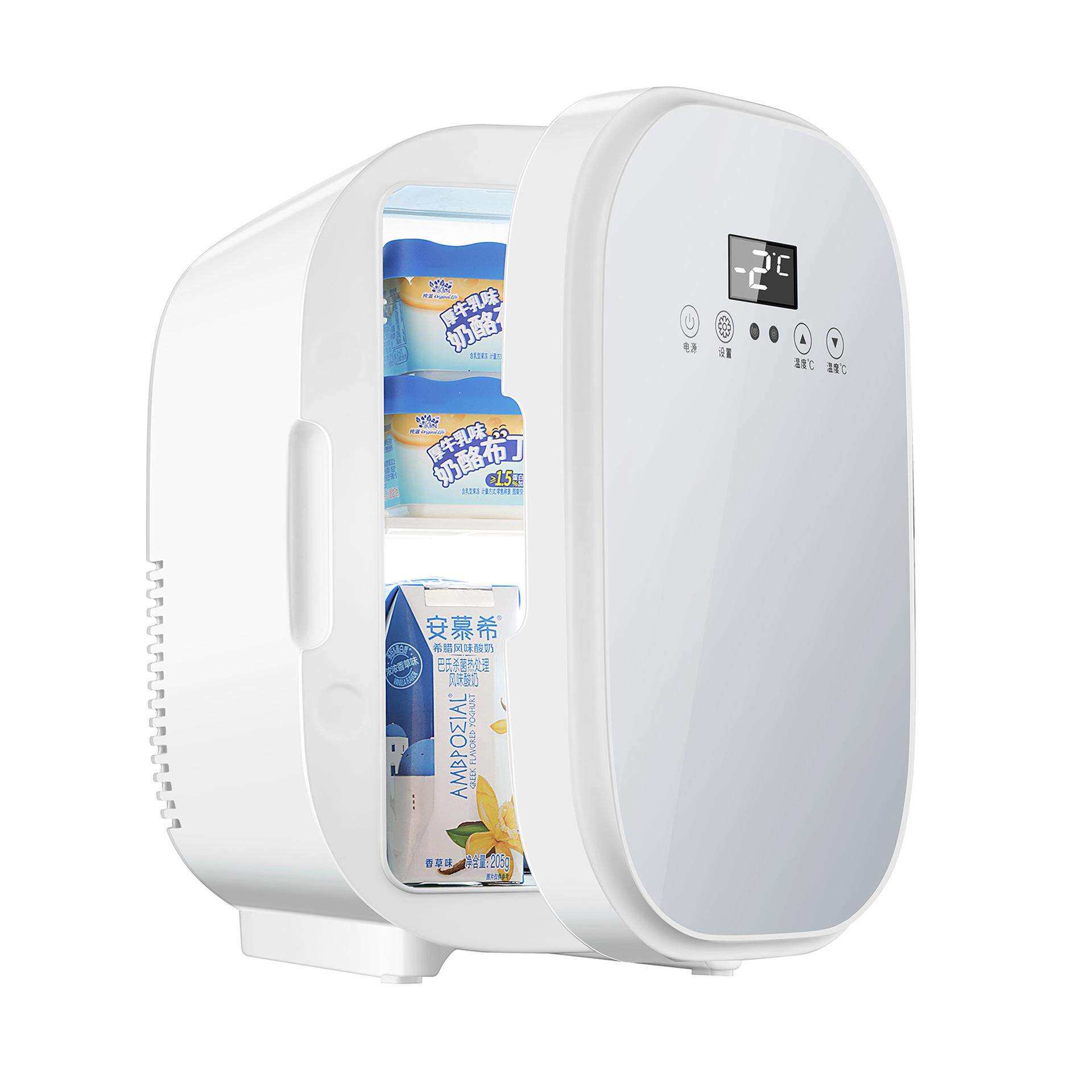 车载冰箱6升家车两用冷热箱汽车冰箱迷你小冰箱美妆冰箱