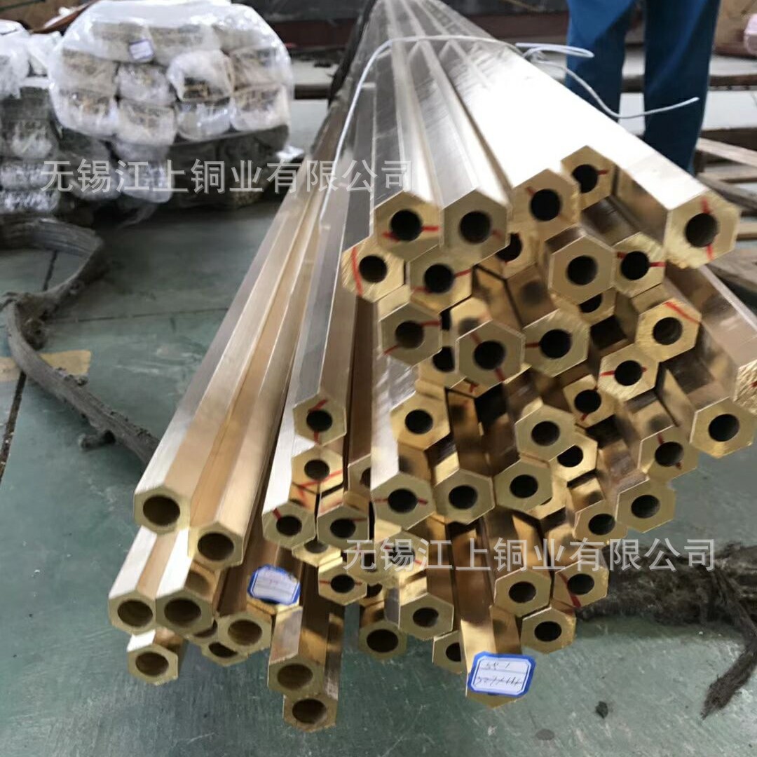 供应换热设备冷凝器H62黄铜管 H59六角黄铜管连 C36000接用铜管
