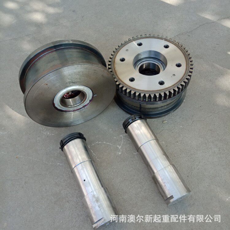 厂家供应 桥式/门式起重机车轮组 直径400起重机轨道行走轮