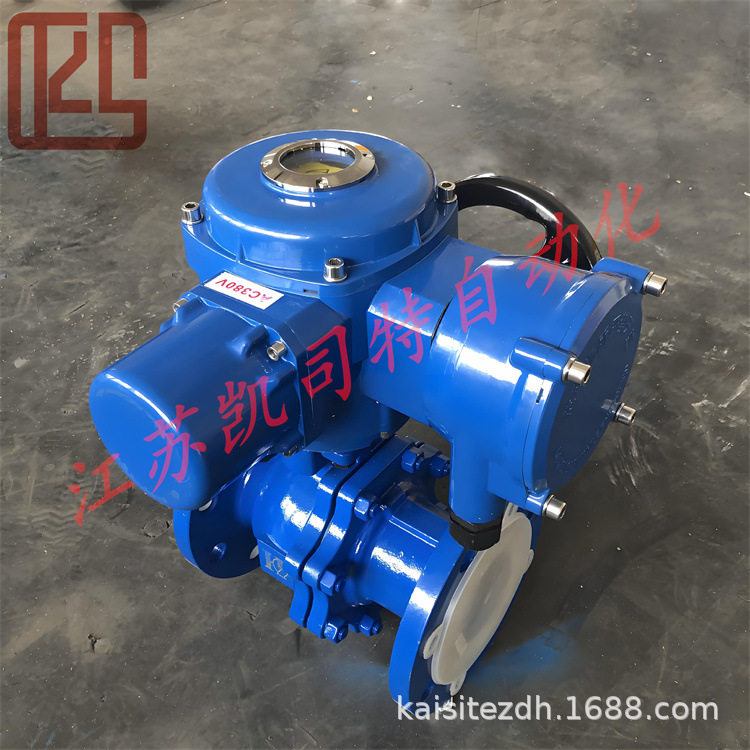 凯司特 普通开关型电动法兰球阀Q941F-25C DN200配控制箱使用