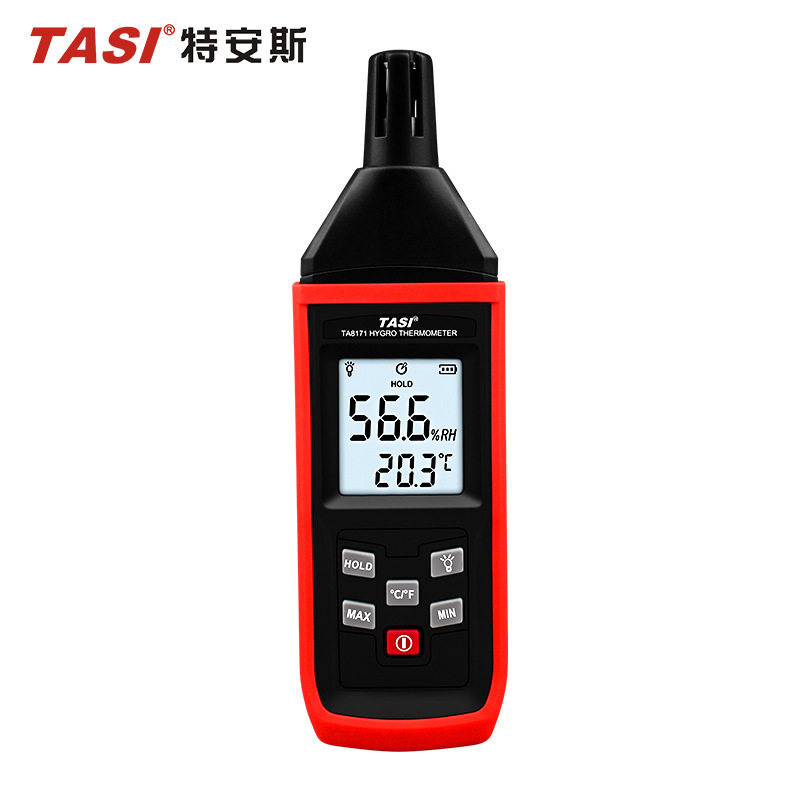 特安斯温湿度计TA8171 数显露点温度计 湿球温度 环境温度湿度表