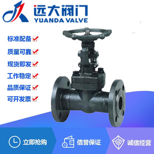 河北远大阀门J41Y-16/25/40/64法兰锻钢A105截止阀DN15-50耐高温