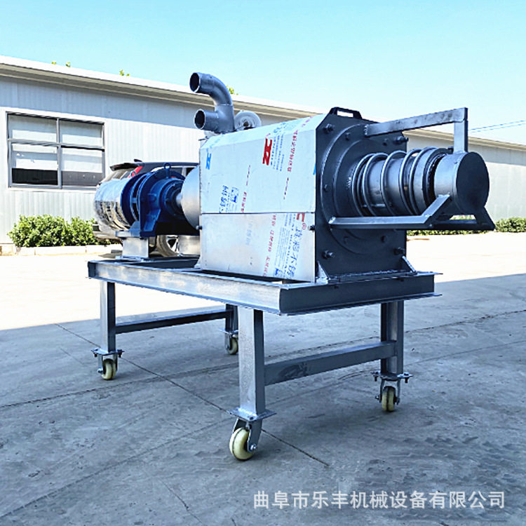 斜筛式干湿分离机 家禽家畜粪便处理器固液分离机 猪粪固液分离机