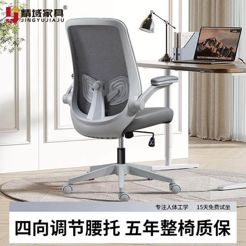 人体工学椅电脑椅办公椅家用舒适久坐网椅书房椅撑腰座椅职员椅子
