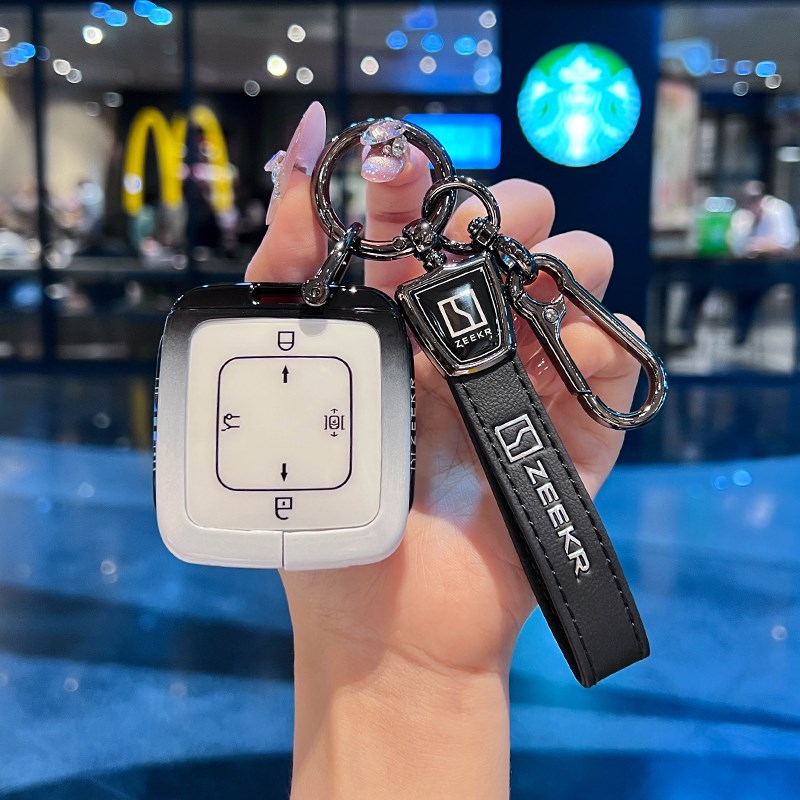 专用2025款极氪007gt钥匙套极氪mix保护壳扣R金属汽车钥匙套高级