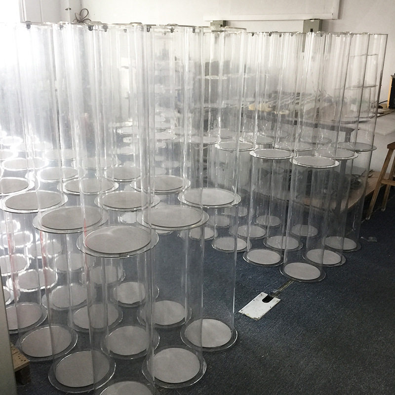 有机玻璃圆管加工定制 亚克力透明塑料圆管 厂家亚克力展示 圆桶图片