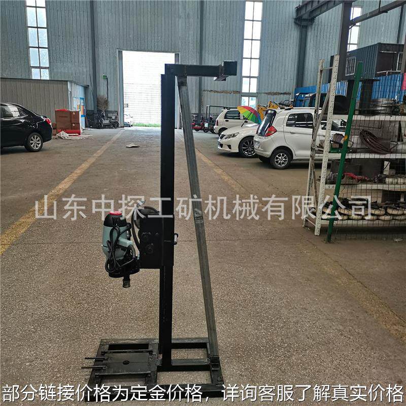 现货 小型家用横向水平一体机 轻便型家用打井机 横井钻孔机 速发