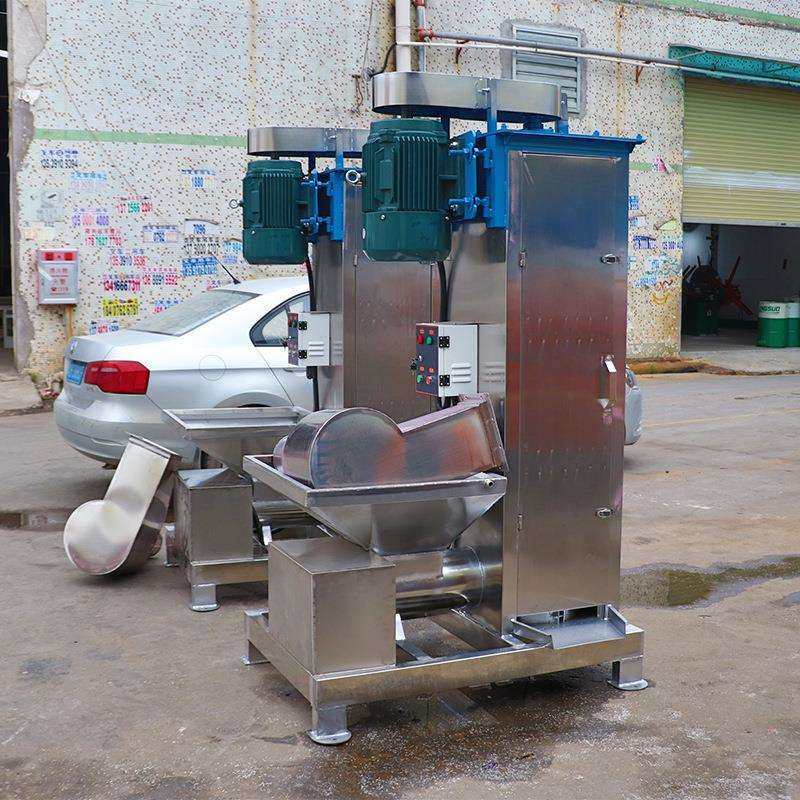 广州1000型浮沉料清洗吊篮废旧塑料甩干脱水烘干机可配上料下料机