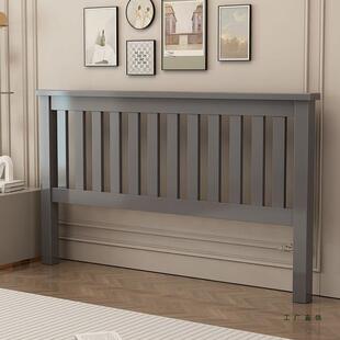 定做实木床头板榻榻米床头1米5单人床头1米8双人床头单独床头批