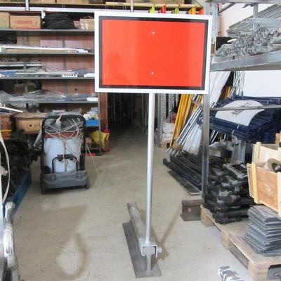 铁路停车信号牌铁标移动停车信号牌红牌防护牌既有线路施工