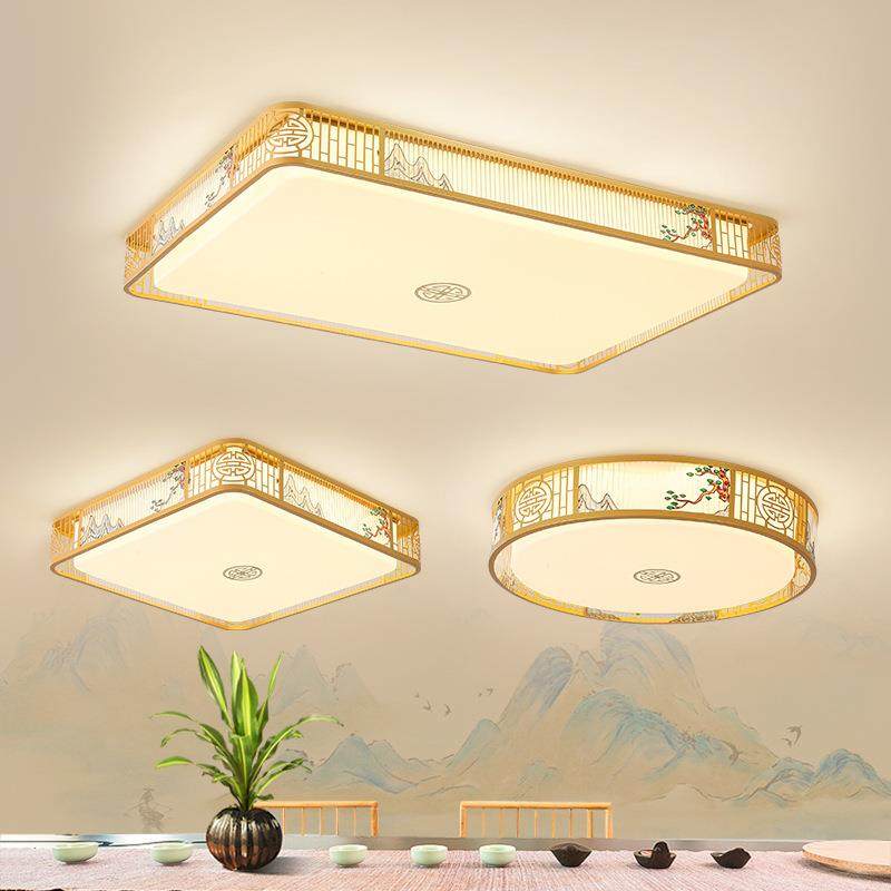 2025新款新中式客厅吸顶灯大气家用中国风主卧室现代简约风扇灯具