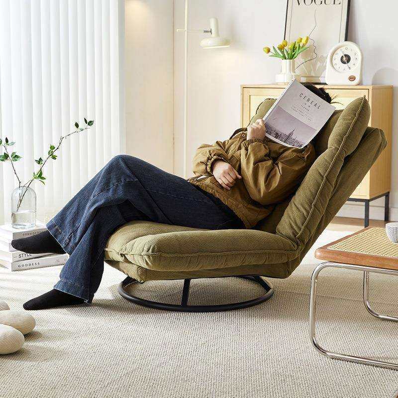 单人沙发可睡可躺休闲旋转懒人沙发家用客厅卧室简约多功能沙发椅