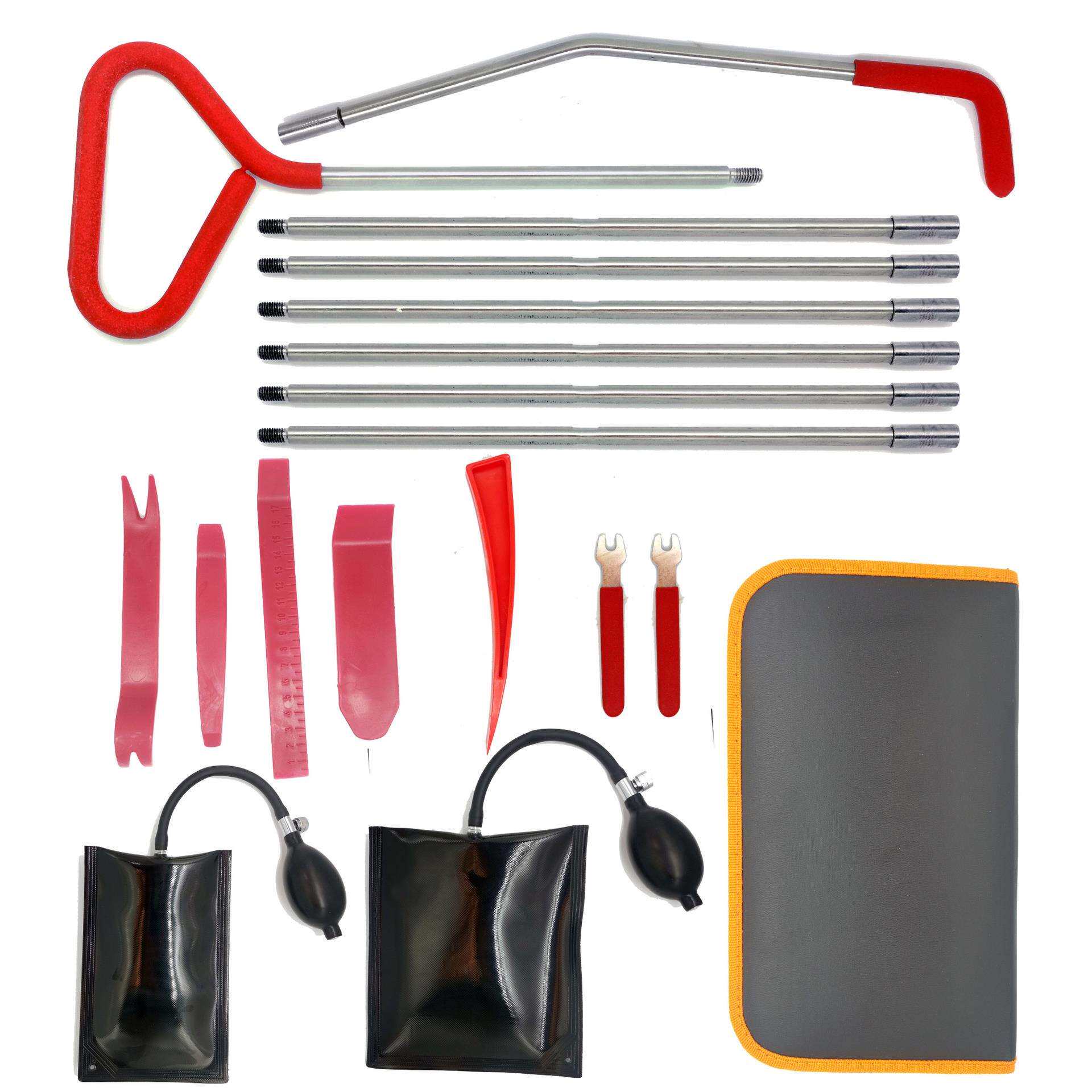 门窗安装气囊汽车维修工具套装拉杆大A塑料件汽修工具套装