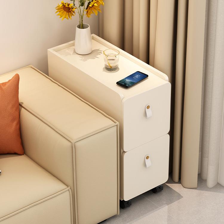 边几沙发侧边柜客厅可移动简约现代小桌子简易家用卧室夹缝窄柜子