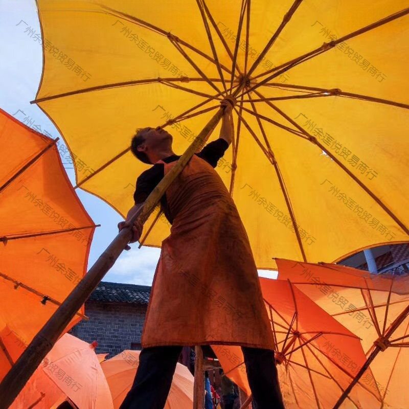 户外庭院大号复古油纸伞遮阳防雨