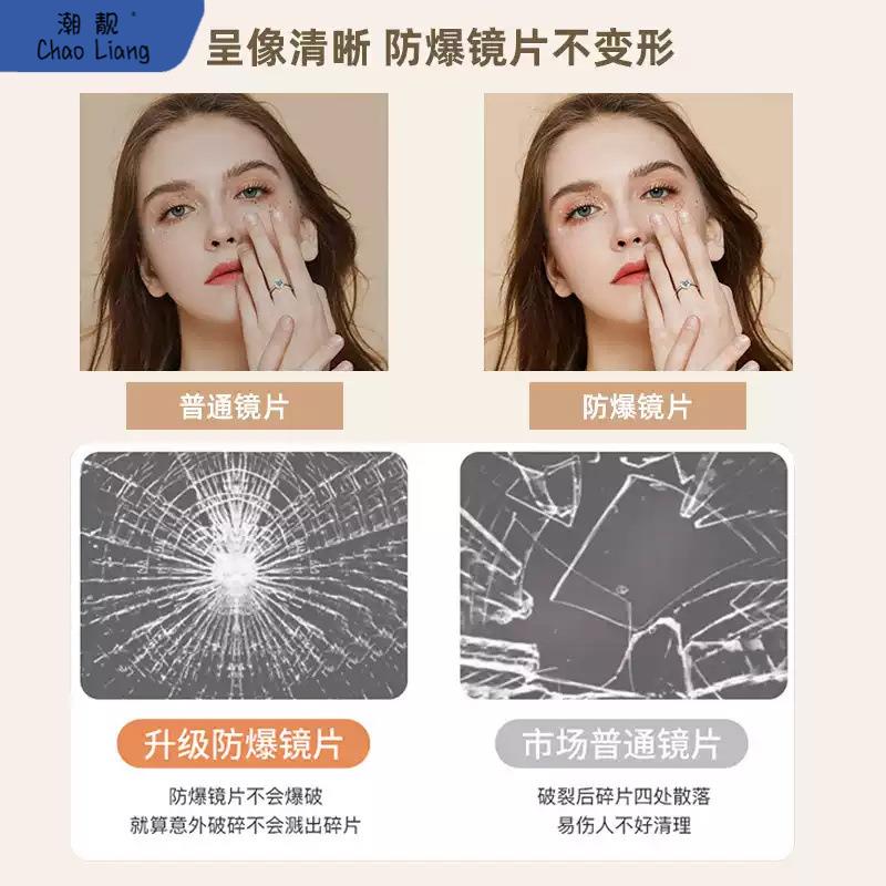 高清全身镜显高显瘦穿衣家用落地镜拱形可移动网红拍照舞蹈镜包邮