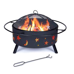 家用烤火炉子室内取暖碳火盆户外烧烤炉冬天实木庭院碳火炉室外