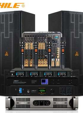 狮乐双15英寸大型舞台音箱组合BX-125专业演出活动大功率音响