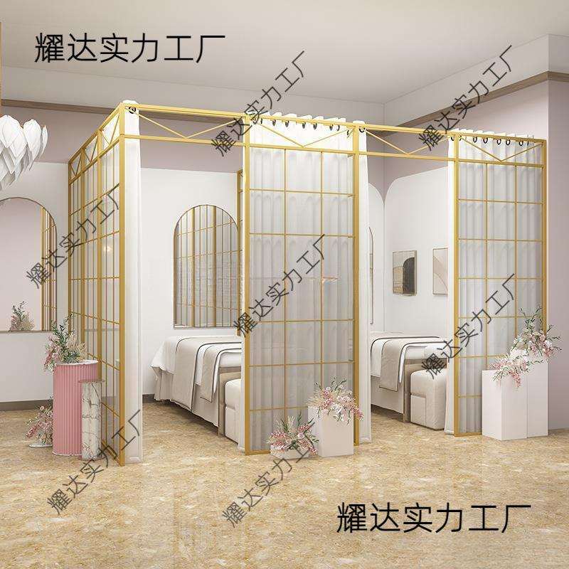 铁艺屏风隔断墙院隔出小房间家用自装出租房简易客厅遮挡隔板