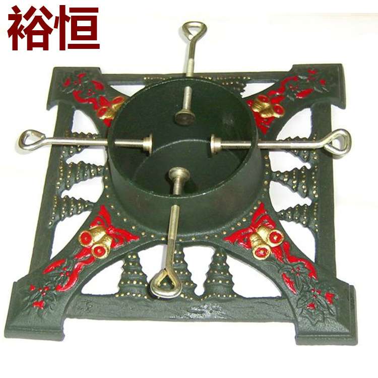 销售YH09511铁艺圣诞树底座 铸铁工艺品系列 多款任选