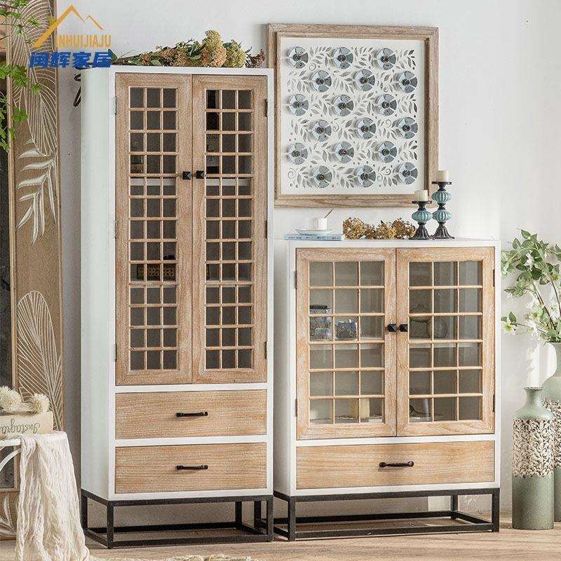 NuSun 贵宾/泰迪幼犬犬粮 2500g民宿田园风实木客厅收纳柜边柜乡