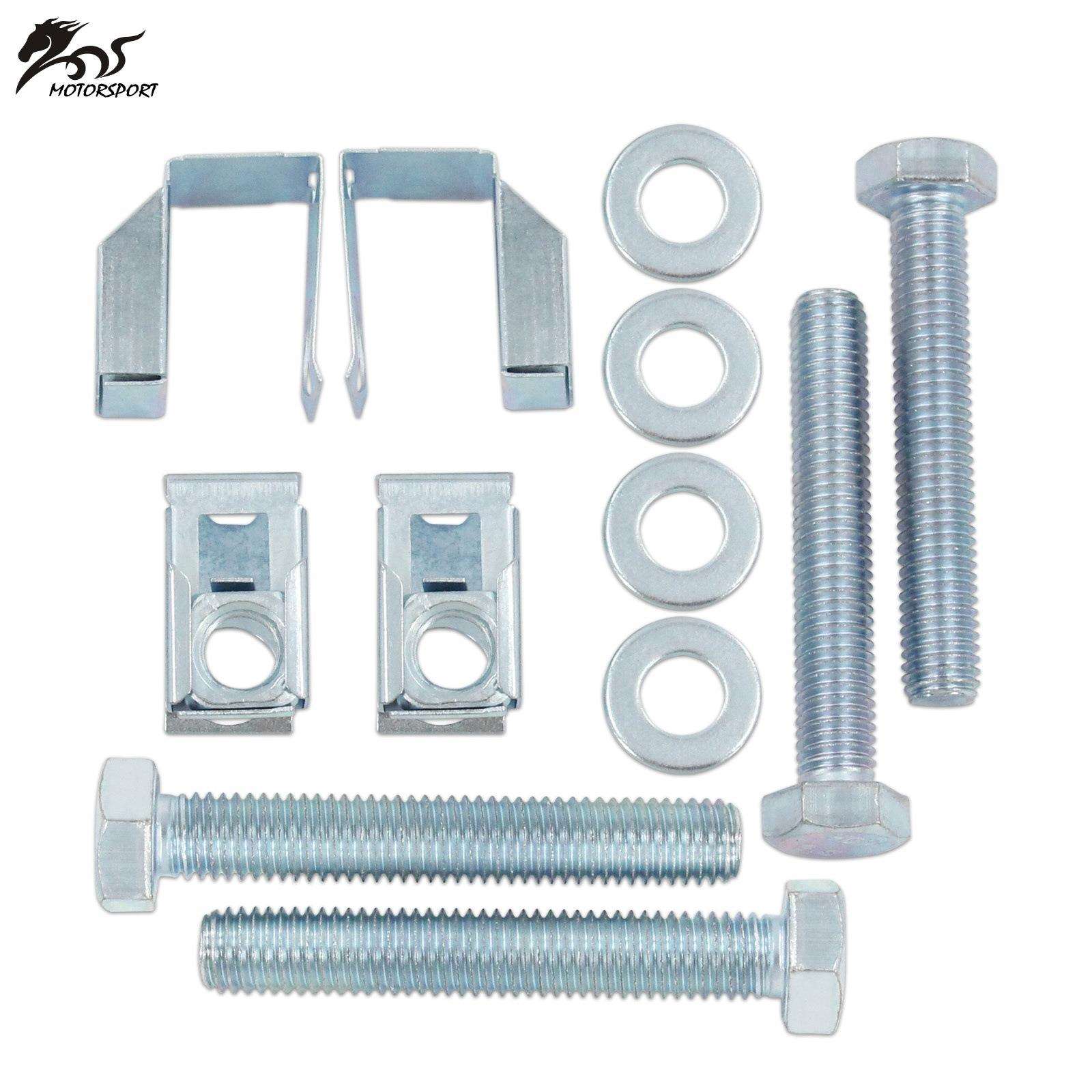 适用吉普牧马人2007-2012的4个排气歧管法兰螺栓U型螺母硬件套件