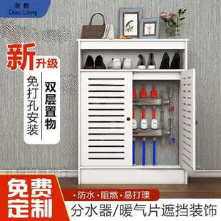 分水器遮挡柜地暖罩置物暖气装饰管道门丑箱新款市一件无包邮