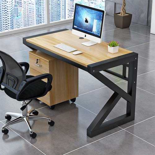 职员办公桌电脑桌员工工位桌简易双人办公桌椅组合工位桌工作台厂