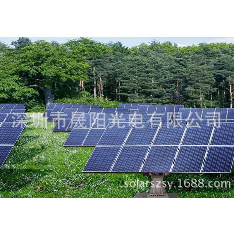 精品展示3000W太阳能发电系统 风光互补太阳能发电系统