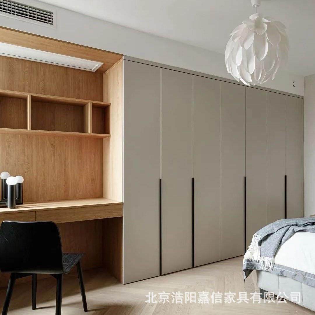 北京全屋定制露水河原厂板柜体膜压门板衣柜衣帽间