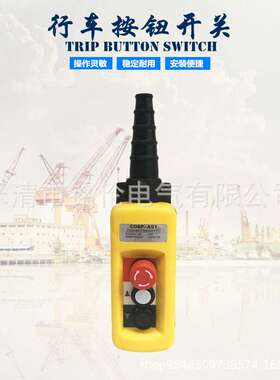 防雨防尘行车手操器 COBP-AS1 吊车控制按钮开关 3键双速手电门