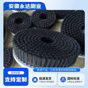 生产各种工业圆盘刷尼龙丝圆盘刷角磨机手磨机刷子圆形毛刷盘