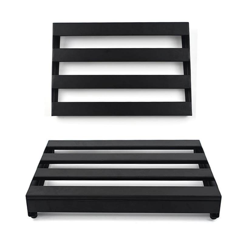 电吉他效果器架效果器板子铝合金便携式单块吉他效果器板