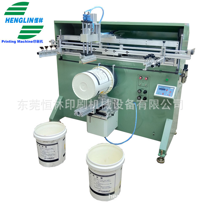 恒林HT-1200R大桶半自动丝印机