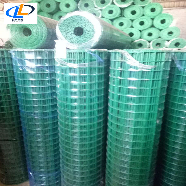 散养鸡猫栅栏加密型绿色网格网工地施工菜园子铁网围栏家用不锈