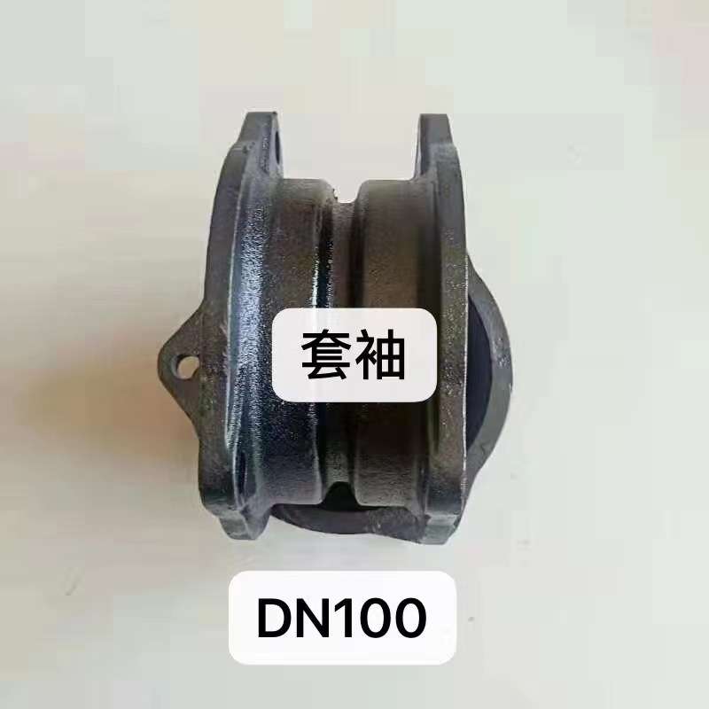 铸铁45度弯头柔性机制铸铁排水管铸铁三通铸铁弯头柔性接口卡箍