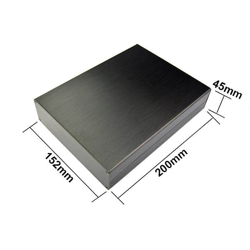 奥科姆45*152*200直销功放型铝壳体DIY仪器仪表铝机箱外C-C19