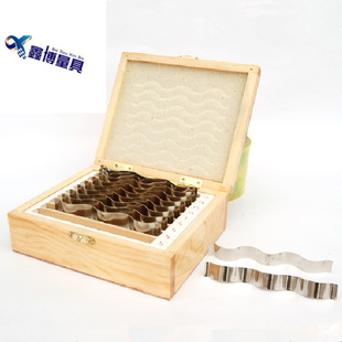 16x 2～1 波浪平行块 不锈钢波纹平行铁英制9对.012x4