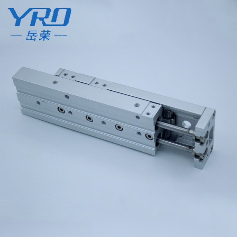 岳荣滑台气缸mxs12-10-20-30-40-50-75/MXS12L-100AS双轴气动滑台
