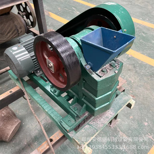 60*100颚式破碎机 迷你实验室石料碎石机 煤炭水泥熟料鄂式粉碎机