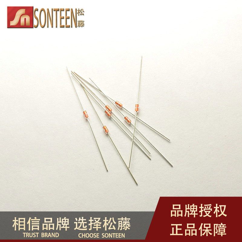 松藤|NTC热敏电阻MF58 玻封型 10K B值:3950 5%(50只)