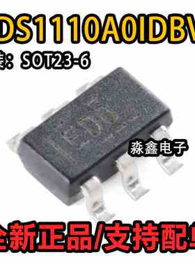 原装正品 贴片 ADS1110A0IDBVR EDO SOT-23-6 16位模数转换器芯片