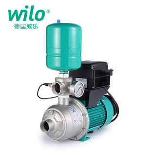wilo威乐变频泵MHI204不锈钢家用泵家庭用水增压泵自动恒压稳压泵