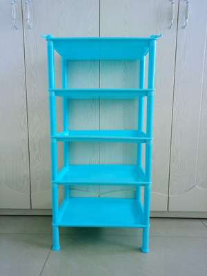 多层浴室卫生间厨房饭店塑料脸盆置物储物架收纳整理层架菜架包邮