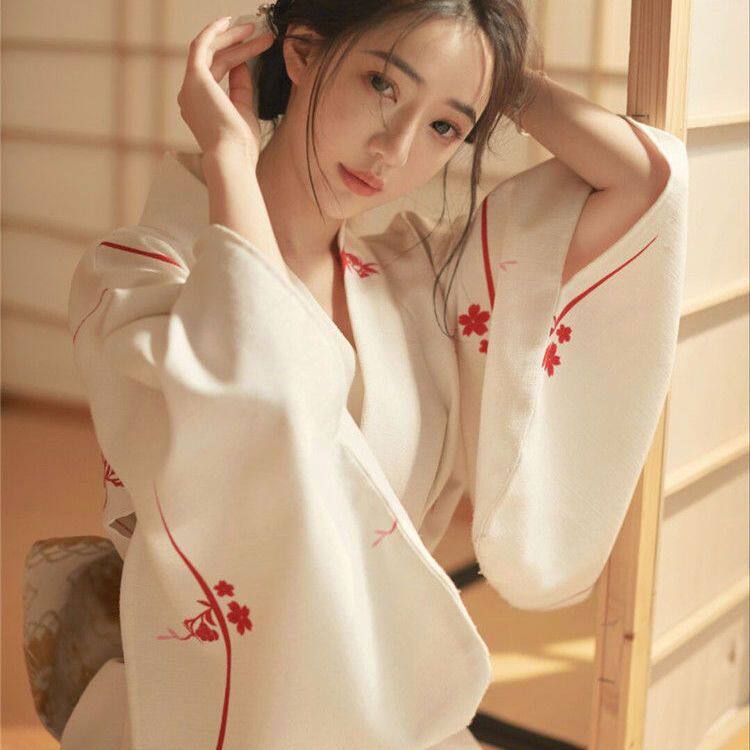 神明少女和服女主题拍照日系改良浴衣和风日式写真摄影日本和服装